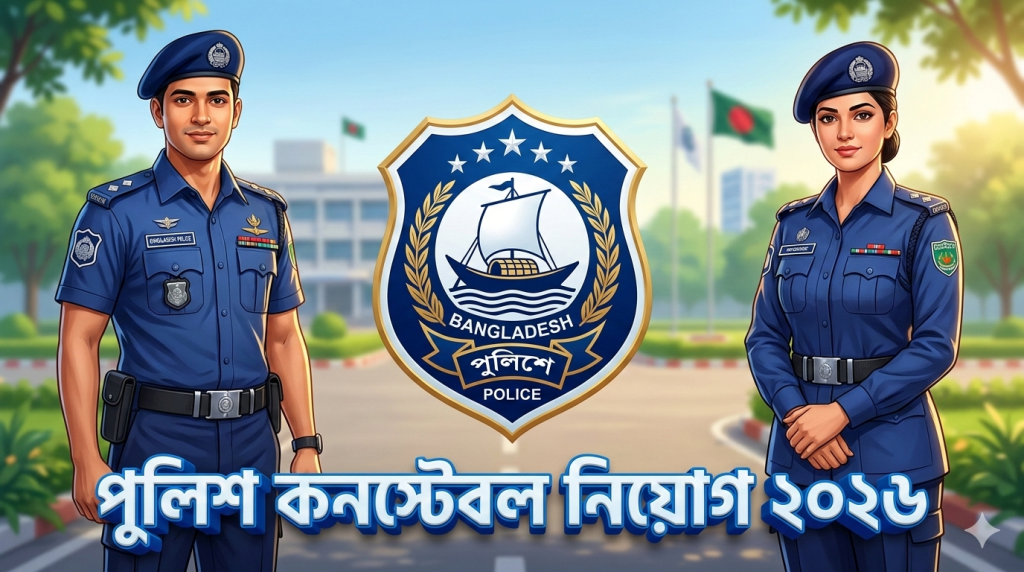 পুলিশ কনস্টেবল নিয়োগ ২০২৬: ১০ হাজার পদে বিশাল সুযোগ